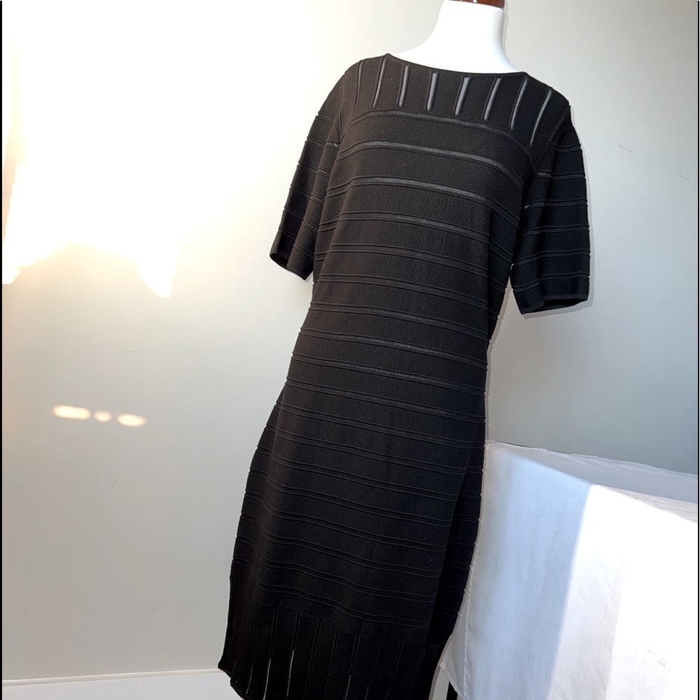 New St. John Little Black Dress LBD 12 - 14